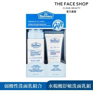 即期品【THE FACE SHOP 菲詩小舖】官方直營 肌本博士護理潔顏組 洗面乳150ML+50ML(效期2025/07/05)