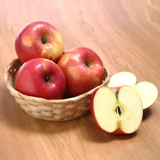 【水果達人】美國大顆富士蜜蘋果6顆裝x1盒(300g ±10%/顆)