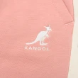 【KANGOL】童裝 長褲 側邊剪接 粉(6256150241)