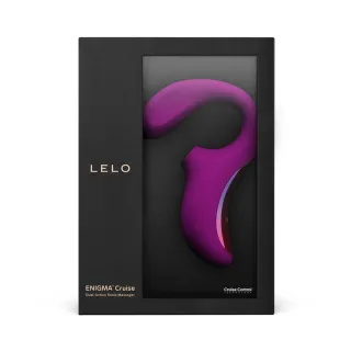 【LELO】ENIGMA Cruise｜聲波吸吮器 G點按摩器｜黑色(吸吮器.情趣用品.情趣職人.穿戴按摩器)