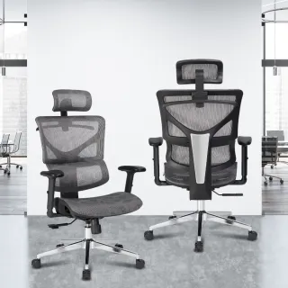 【IDEA】烏卡商務舒適護腰人體工學電腦椅/辦公椅