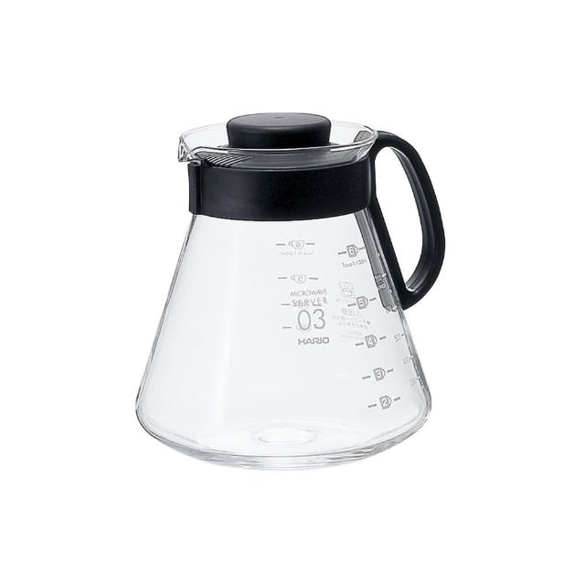 【HARIO】可微波耐熱經典咖啡壺 800ml(XVD-80B-平行輸入)