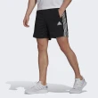 【adidas 愛迪達】M 3s Sho 男 短褲 運動 訓練 健身 休閒 吸濕 排汗 柔軟 亞洲尺寸 黑(GM2127)
