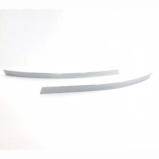 【IDFR】Audi 奧迪 A4 B7 2005~2008 鍍鉻銀 前桿飾條 下巴飾條(前保桿飾條 下巴飾條)
