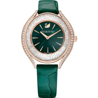 【SWAROVSKI 施華洛世奇】Crystalline Aura手錶 端午 送禮 自用(5644078)