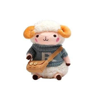 【巴黎精品】現貨+預購 側揹包真皮肩揹包(可愛綿羊卡通手機包女包包p1av83)