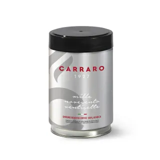 即期品【CARRARO】義大利 1927 專業義式 罐裝研磨咖啡粉(250g)