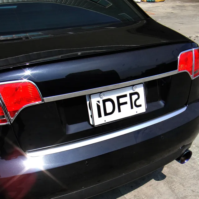 【IDFR】Audi 奧迪 A4 B7 2005~2008 鍍鉻銀 後箱飾條 尾門飾條(後車箱鍍鉻飾條 尾門把手飾條)
