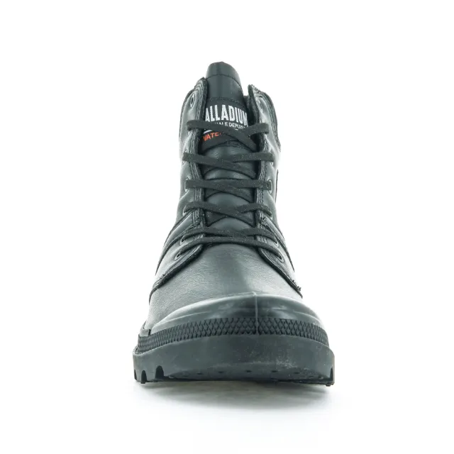 【Palladium】PALLABROUSSE CUFF WP+皮革防水靴-中性-黑(77982-001)
