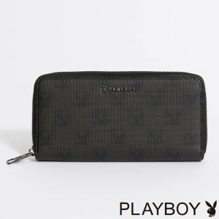 【PLAYBOY】ㄇ拉長夾 Legend系列(咖啡色)