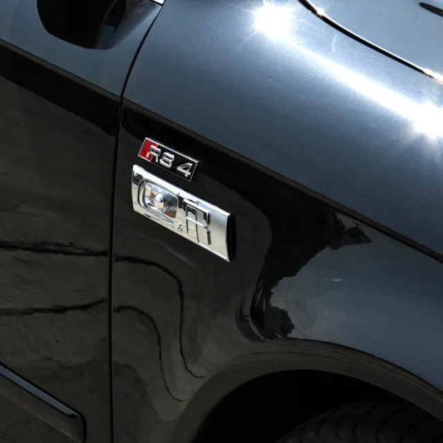 【IDFR】Audi 奧迪 A4 B7 2005~2008 鍍鉻銀 側燈框 方向燈框飾貼(側燈框 方向燈框)