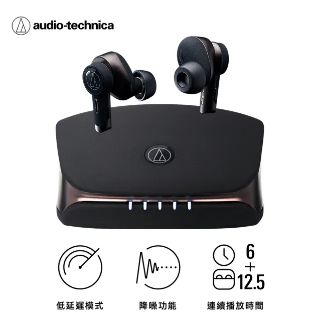 【audio-technica 鐵三角】ATH-TWX9(真無線耳機)