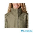 【Columbia 哥倫比亞 官方旗艦】女款- Omni-Shield 防潑內刷毛外套-軍綠(UWR88540AG / 2022年秋冬)