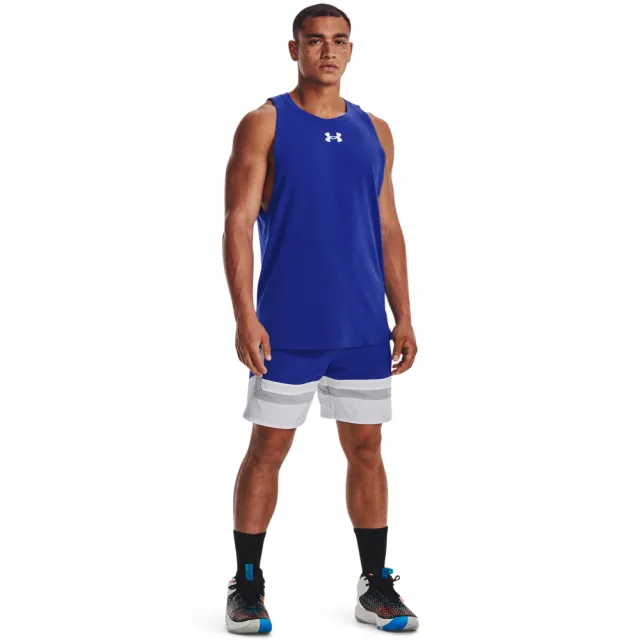 【UNDER ARMOUR】UA 男 Baseline背心 _1361901-400(藍紫色)