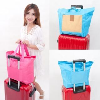 【PS Mall】大容量折疊萬用旅行包 行李箱拉桿包 2入(J1265)