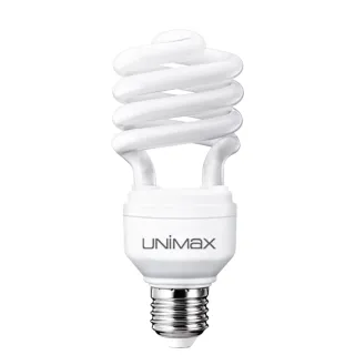 【UNIMAX 美克斯】13W 省電燈泡 螺旋球泡 E27(省電 節能)