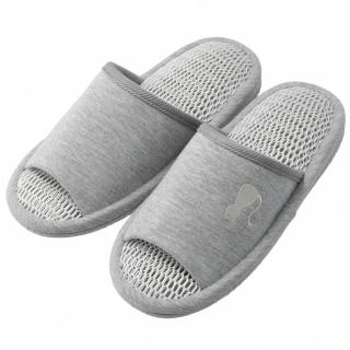 【NITORI 宜得利家居】拖鞋 MESH CAT SL01 GY M(拖鞋 室內拖 居家鞋)