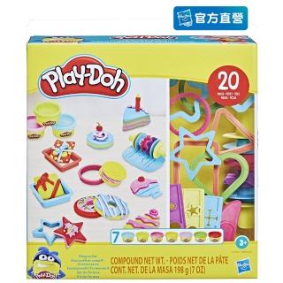 【PLAYDOH 培樂多】其他系列(創意小模具黏土遊戲組 SHAPES SET F7384)