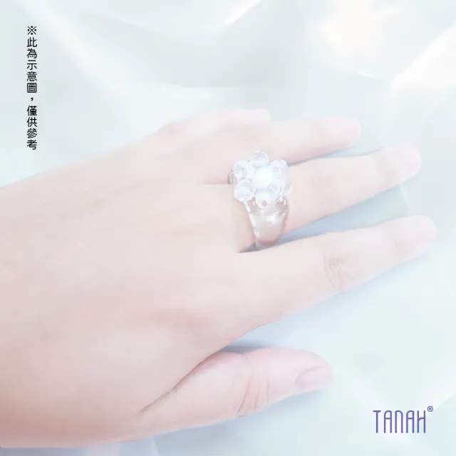 【TANAH】時尚配件 串珠花形款 戒指/手飾(F039)