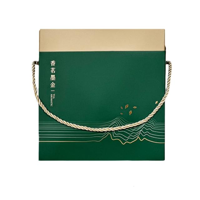 【名池茶業】香茗墨金 阿里山 茶葉提盒150gx2罐(共0.5斤)