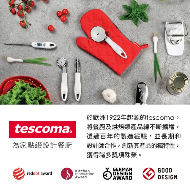 【TESCOMA】歐洲 可勾掛濾杓 10cm / 廚房料理濾網 濾網勺 濾網杓