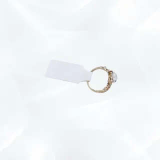 【TANAH】時尚配件 金屬心形鑲鑽款 戒指/手飾(F040)