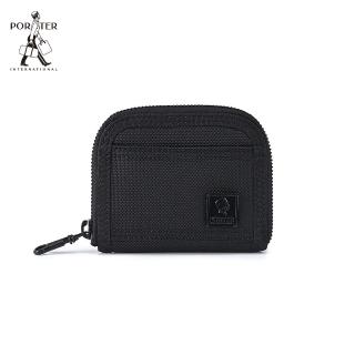 【PORTER INTERNATIONAL】自信經典NEW HEAT零錢包(黑)