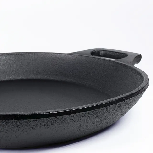【南部鐵器】福介商店 日本鑄鐵鍋 鳳文堂 西班牙海鮮燉飯鍋 25cm 鑄鐵烤盤 燉菜 煎肉 烤肉