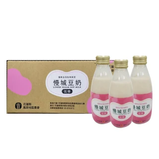 【鳳榮農會】慢城低糖豆奶245mlX24瓶/箱
