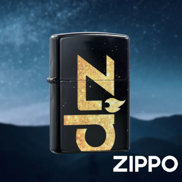 【Zippo官方直營】經典標誌-星空防風打火機(美國防風打火機)