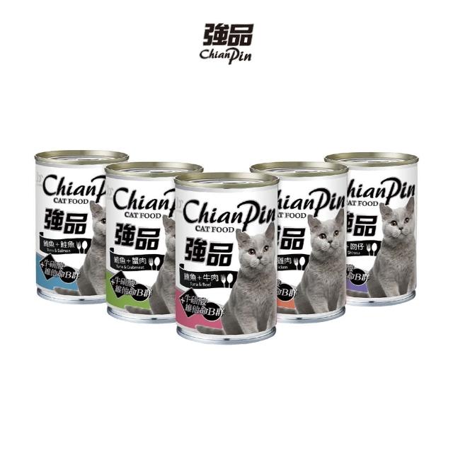 【Chian Pin 強品】ChianPin 貓罐 400gx24入(副食/全齡貓)