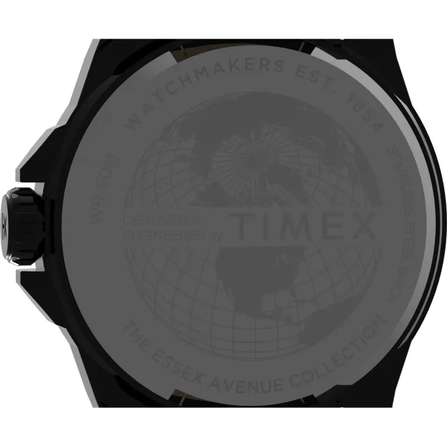 【TIMEX】天美時 風格系列 44 毫米神秘藍經典手錶 藍x黑 TXTW2V42900