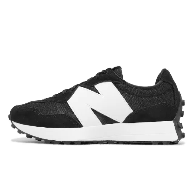 NEW BALANCE】休閒鞋327 男鞋女鞋黑白復古麂皮紐巴倫大N N字鞋IU