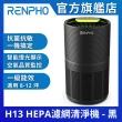 【美國 RENPHO 官方直營】H13 HEPA 空氣清淨機-黑 高效5層過濾 RP-AP089B(空淨機 能效一級 智能偵測)