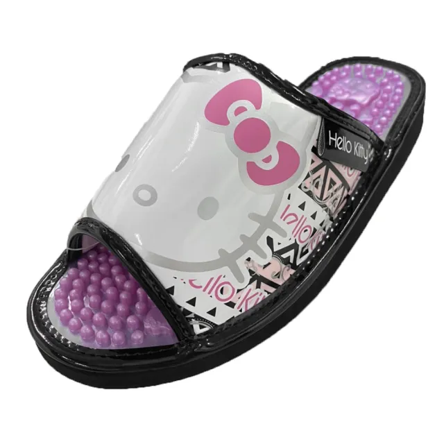 【SANRIO 三麗鷗】日本進口經典Hello Kitty按摩拖鞋(SA4159)