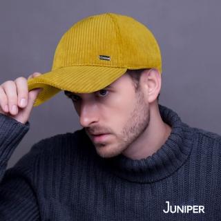 【Juniper 朱尼博】秋冬保暖石墨烯燈芯絨時尚運動鴨舌帽(冬帽/多色可選)