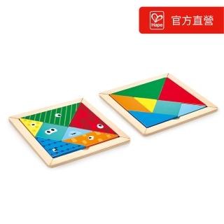 【德國Hape】七巧板(益智玩具/兒童早教/認知/啟蒙玩具)