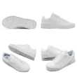 【adidas 愛迪達】休閒鞋 Court Tourino J 大童鞋 女鞋 白 全白 小白鞋 基本款 三葉草 愛迪達(H00764)
