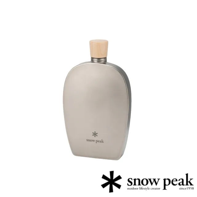 【Snow Peak】鈦金屬酒壺-250ml TW-115(TW-115)