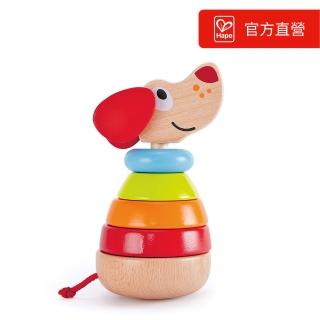 【德國Hape】佩佩有聲堆塔(早教玩具/啟蒙玩具/彌月週歲禮物)