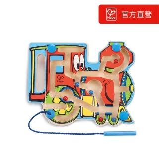 【德國Hape】快樂火車迷宮(益智玩具/兒童禮物/週歲禮)