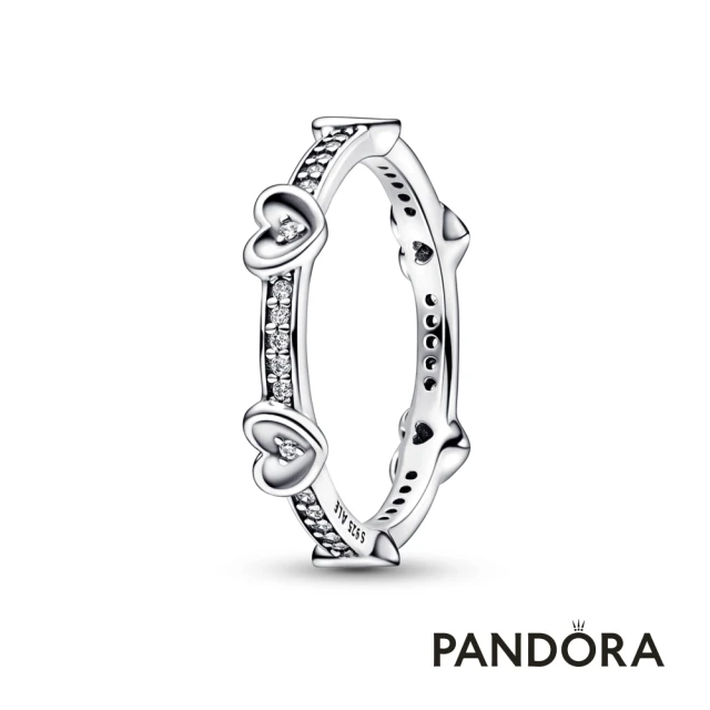 【Pandora 官方直營】無限明亮之心戒指
