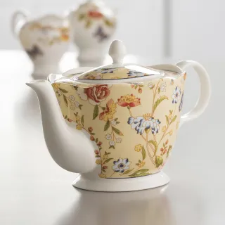 【英國Aynsley】小屋花園系列 下午茶陶瓷茶壺(1000ml) 喬遷禮 入厝禮 母親節