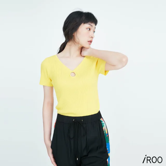 【iROO】設計領T-SHIRT