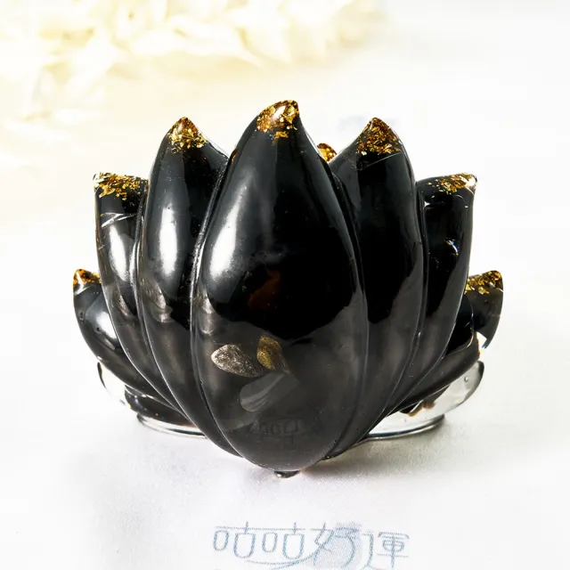 【咕咕好運GoodGoodLuck】奧罡能量九尾狐仙-黑曜石《含開光》│聚焦你的意念(#吸收負能量 #避邪擋煞)