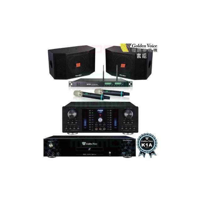 【金嗓】K1A+FNSD A-380N+ACT-8299PRO++KB-4310M(6TB點歌機+卡拉OK擴大機+無線麥克風+卡拉OK 懸吊式喇叭)
