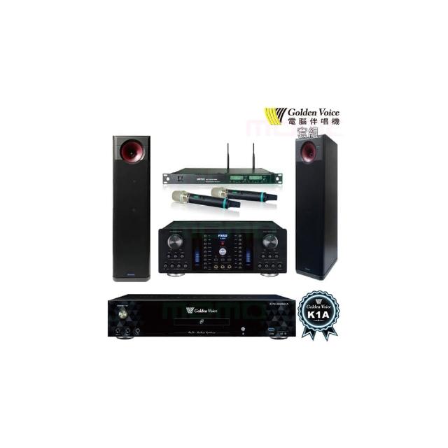 【金嗓】CPX-900 K1A+FNSD A-380N+ACT-8299PRO++H-88(6TB伴唱機+卡拉OK綜合擴大機+無線麥克風+落地型喇叭)