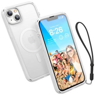 【Catalyst】iPhone14 Plus 6.7吋 MagSafe 防摔耐衝擊保護殼(霧白)