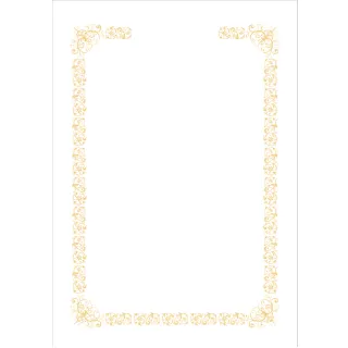 【SEASON 四季紙品禮品】高質感燙金獎狀 A4直空格 ZG004-07 105張入(獎狀、聘書、證書、感謝狀)