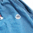 【EDWIN】江戶勝 男裝  大漁系列 抽繩條紋錐形休閒褲(拔淺藍)